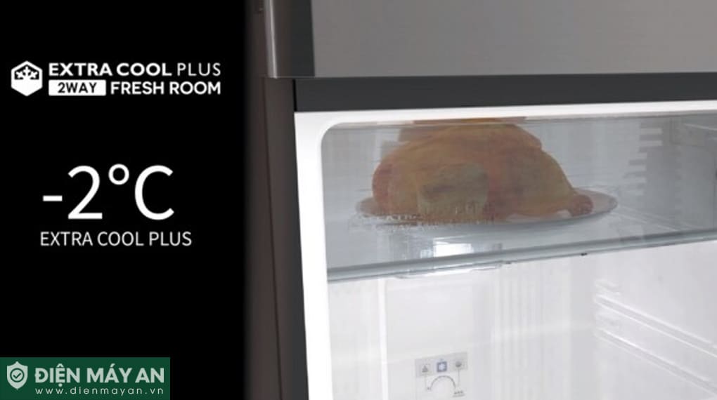 Tủ lạnh Sharp Inverter 330 lít SJ-XP352AE-DS